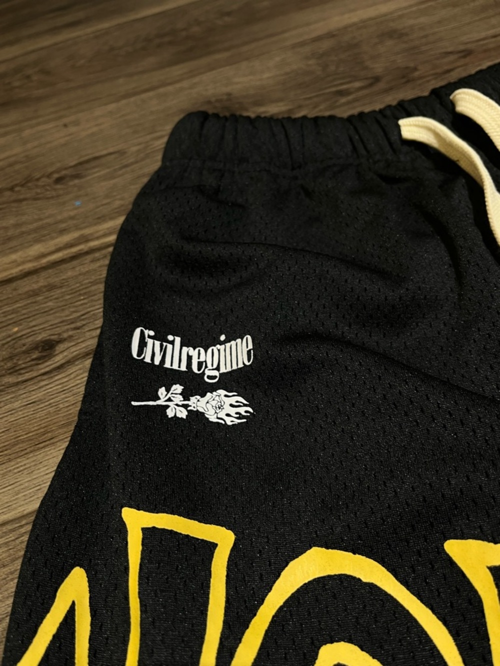Civil Regime x Marvel Wolverine Shorts NWT Black Mesh Gym Bodybuilding Mens Smal - Picture 3 of 5